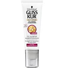 Reparador de Pontas: Gliss Kur - Oleo Nutritivo 50ml